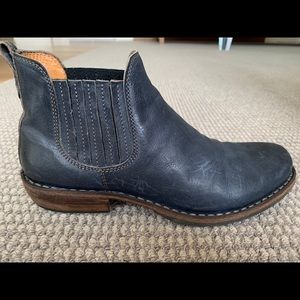 Fiorentini & Baker Navy Ankle Boots Sz 38